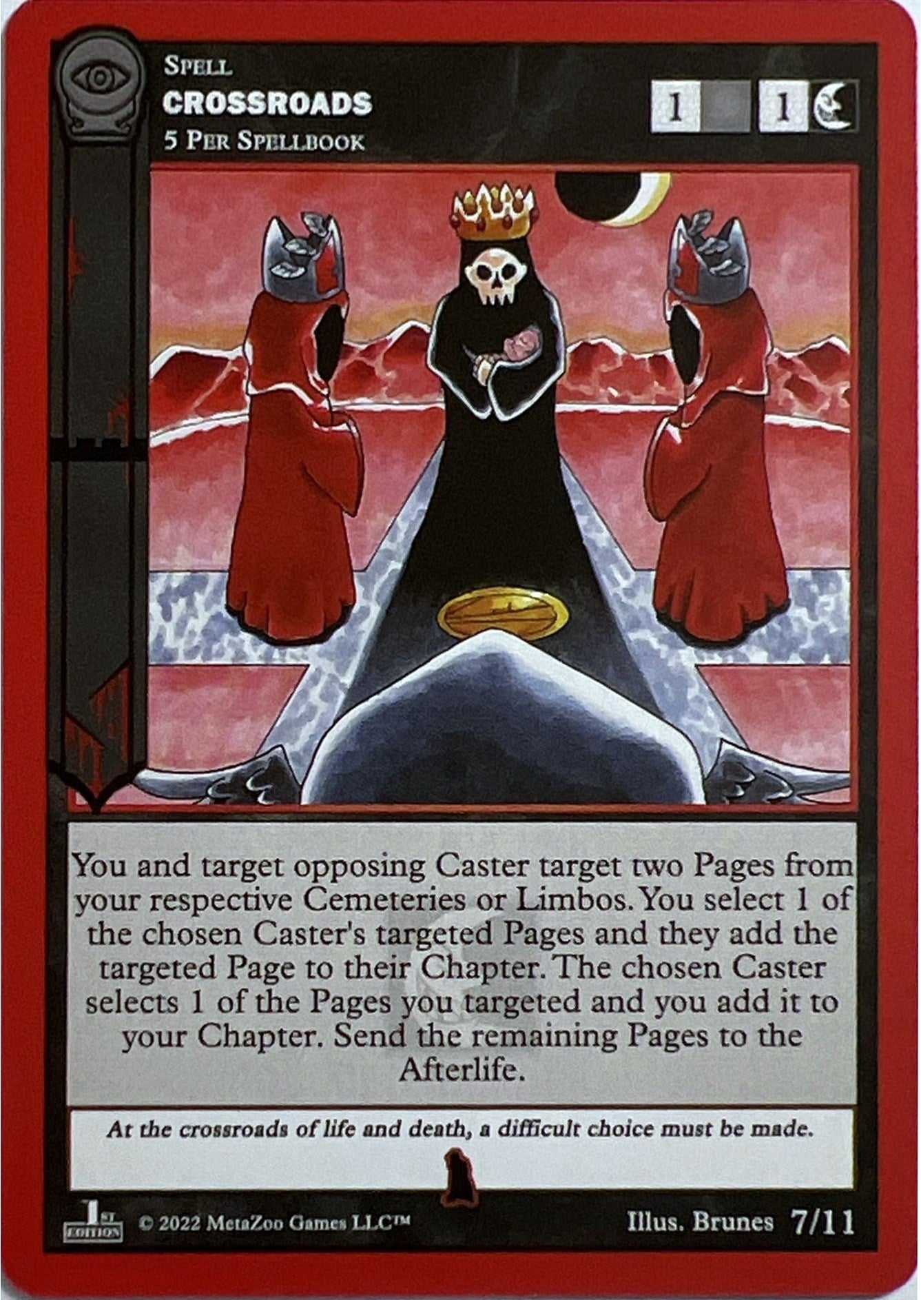 Image for Crossroads (Seance: First Edition Release Event Deck) (7/11) - MetaZoo