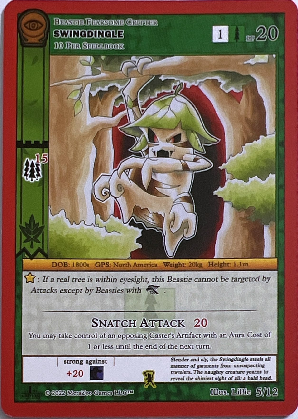 Image for Swingdingle (Seance: First Edition Release Event Deck) (5/12) - MetaZoo