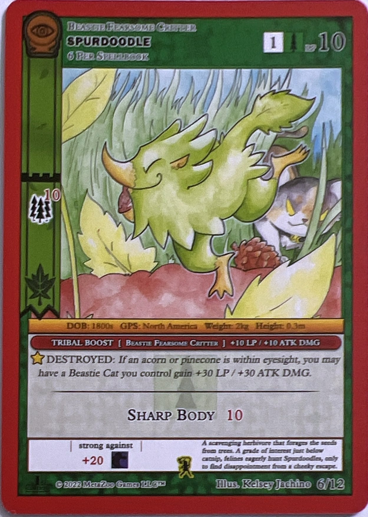 Image for Spurdoodle (Seance: First Edition Release Event Deck) (6/12) - MetaZoo