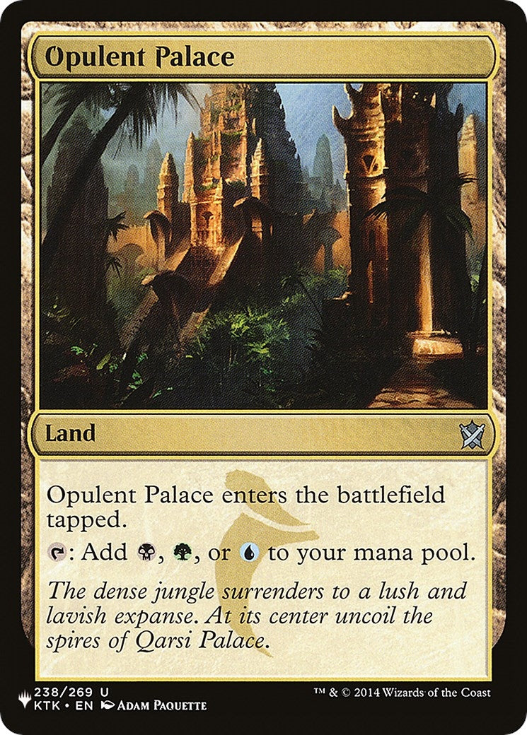 Image for Opulent Palace (The List Reprints) (238) - Magic: The Gathering
