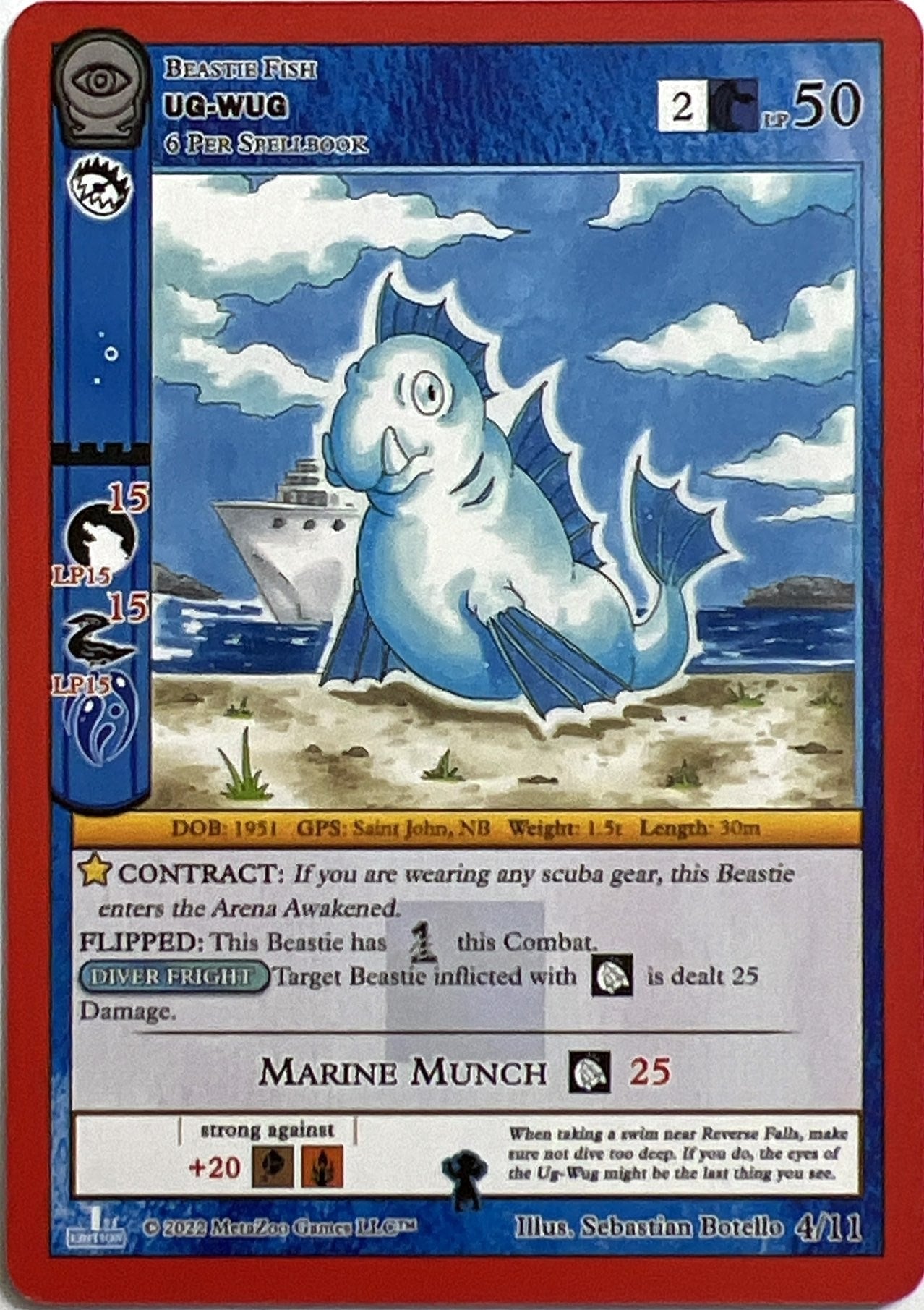 Image for Ug-Wug (Seance: First Edition Release Event Deck) (4/11) - MetaZoo