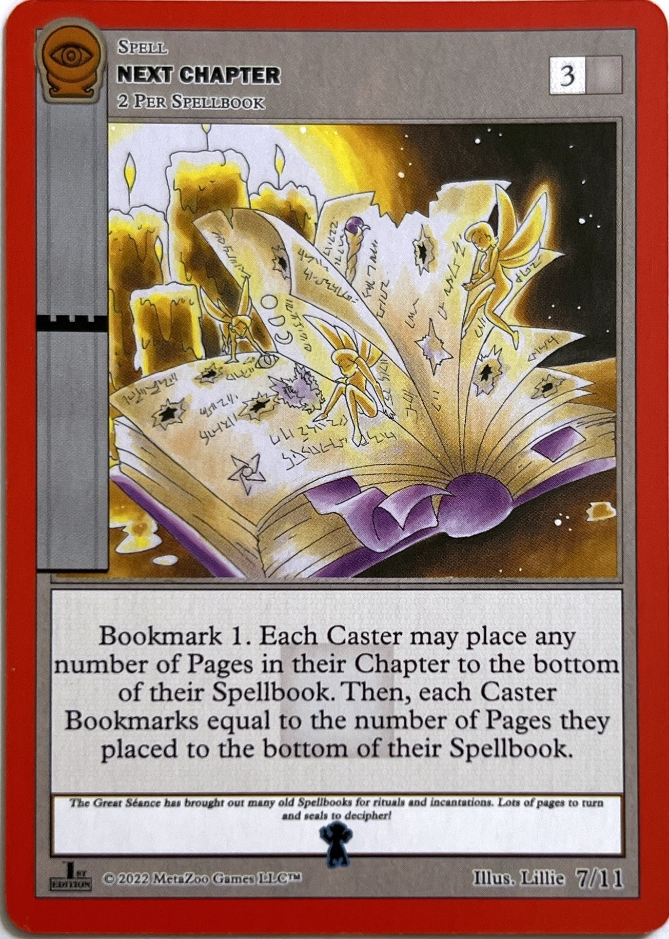 Image for Next Chapter (The Blue Man of Louisville) (Seance: First Edition Release Event Deck) (7/11) - MetaZoo