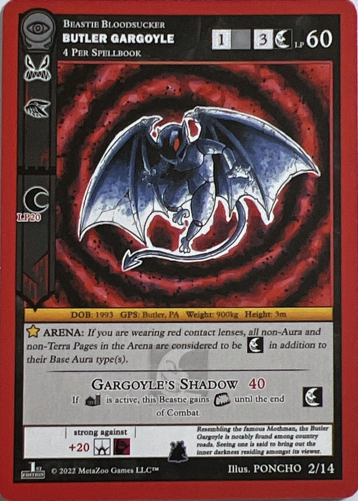 Image for Butler Gargoyle (Seance: First Edition Release Event Deck) (2/14) - MetaZoo