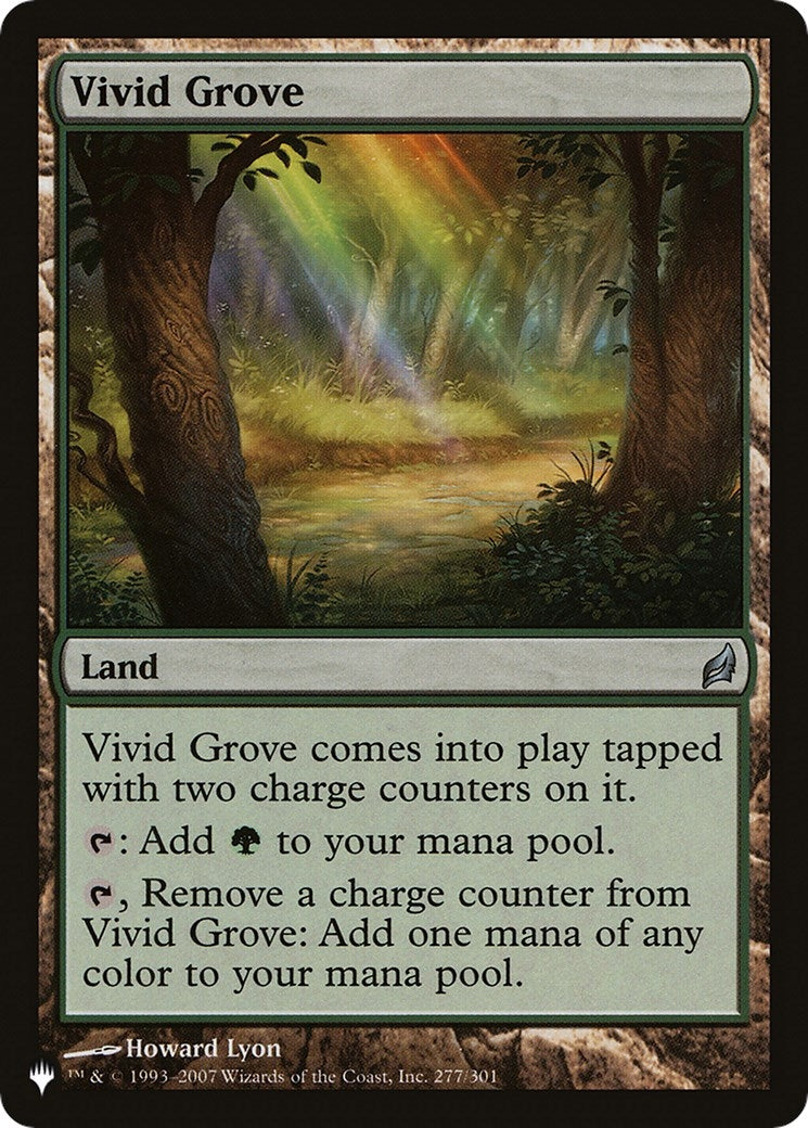 Image for Vivid Grove (The List Reprints) (277) - Magic: The Gathering