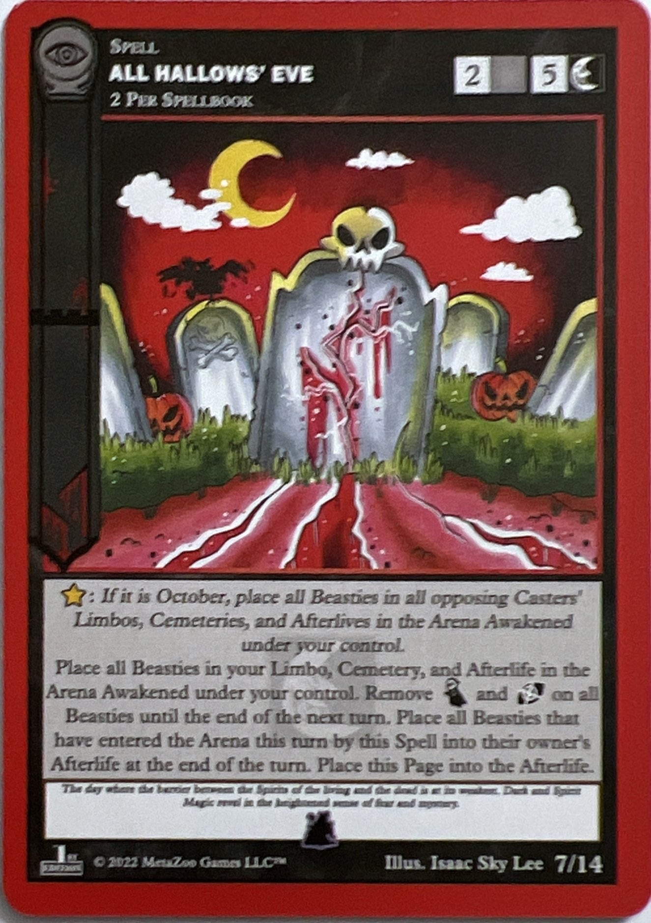 Image for All Hallows' Eve (Seance: First Edition Release Event Deck) (7/14) - MetaZoo