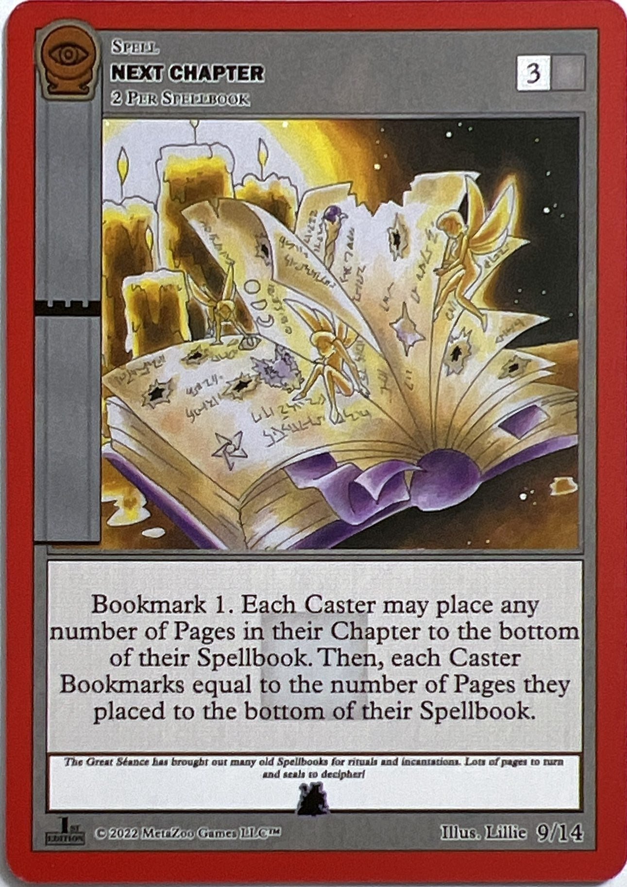 Image for Next Chapter (Sarah Good) (Seance: First Edition Release Event Deck) (9/14) - MetaZoo
