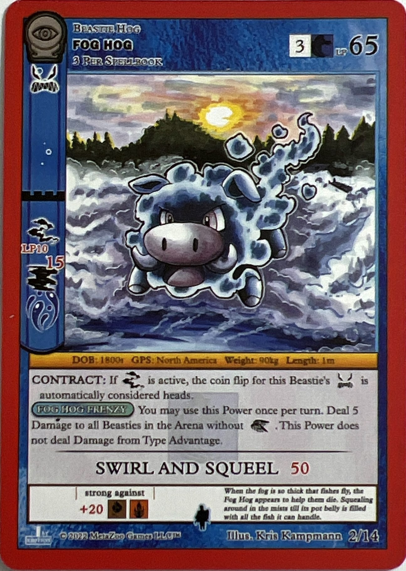 Image for Fog Hog (Seance: First Edition Release Event Deck) (2/14) - MetaZoo