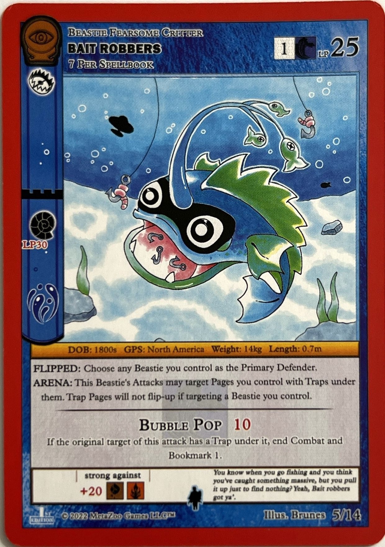 Image for Bait Robbers (Seance: First Edition Release Event Deck) (5/14) - MetaZoo