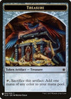 Image for Treasure // Golem Double-sided Token (The List Reprints) (10 // 25) - Magic: The Gathering