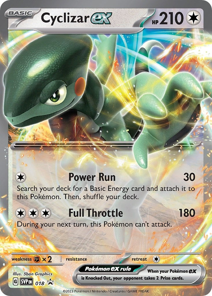 Image for Cyclizar ex - 018 (SV: Scarlet & Violet Promo Cards) (018) - Pokemon