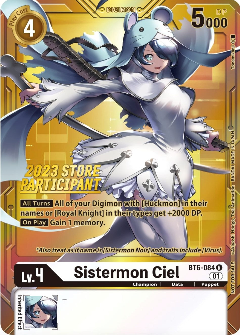 Image for Sistermon Ciel (2023 Store Participant) (BT06) (6084)