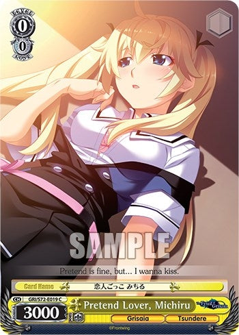 Image for Pretend Lover, Michiru (The Fruit of Grisaia) (GRI/S72-E019 C) - Weiss Schwarz