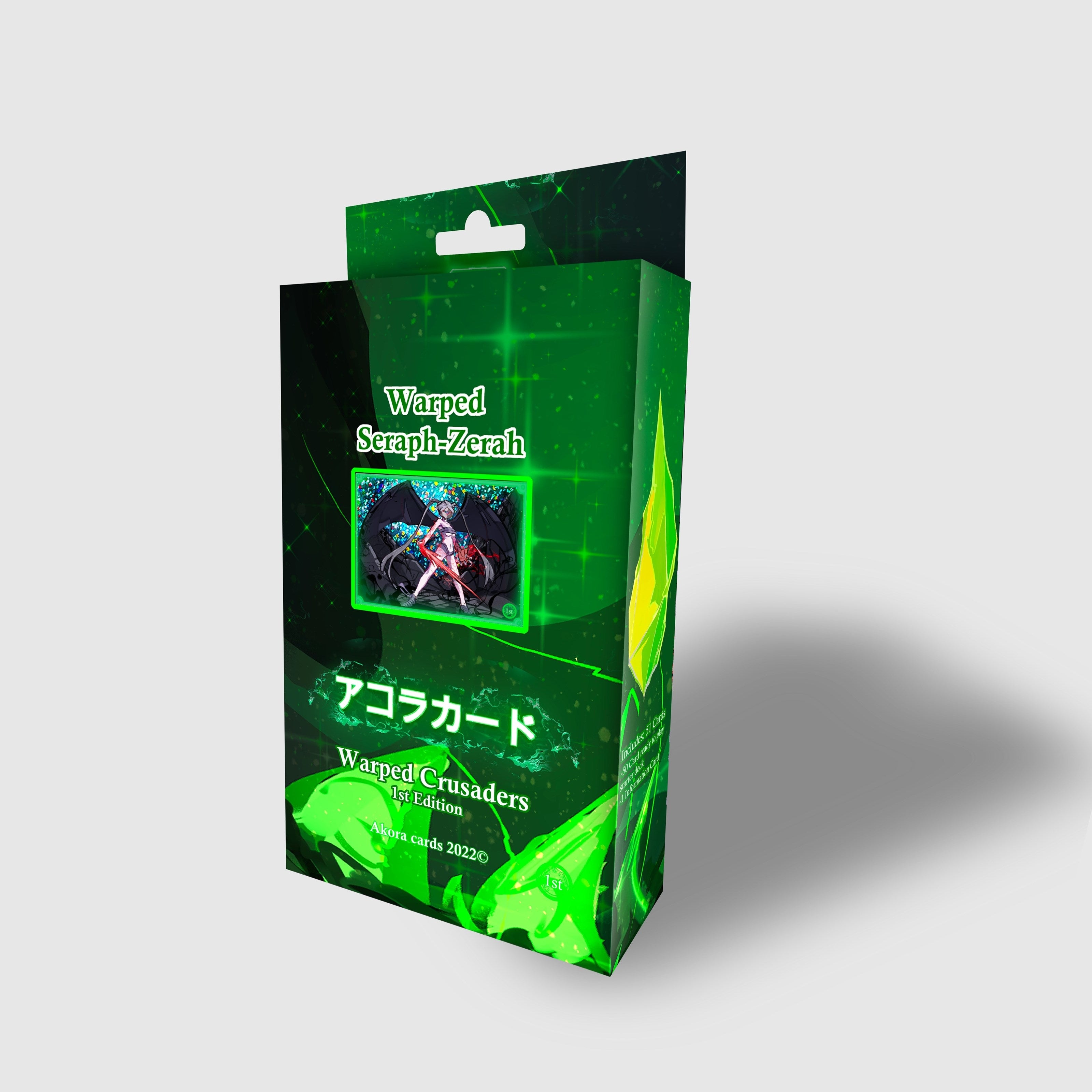 Image for Warped Crusaders Theme Deck - Warped Seraph-Zerah [1st Edition] - Akora TCG