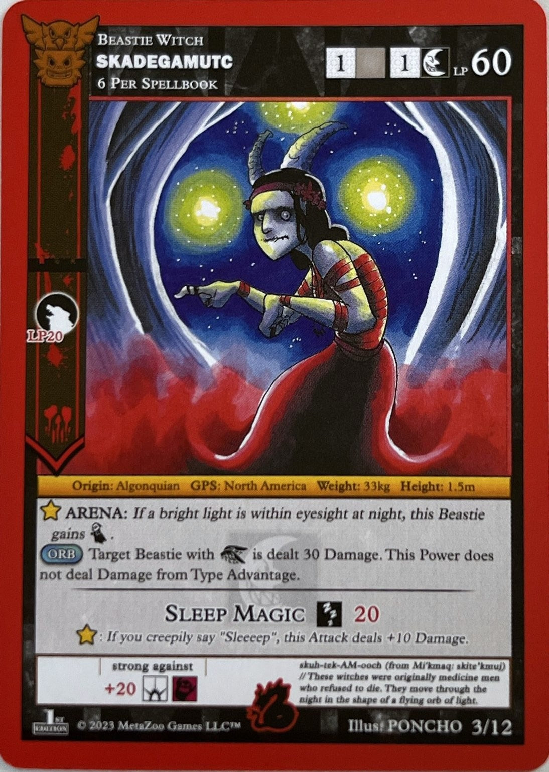 Image for Skadegamutc (Native: First Edition Release Event Deck) (3/12) - MetaZoo