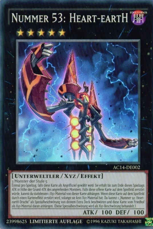 Image for Number 53: Heart-eartH (German) - "Nummer 53: Heart-eartH" (Advent Calendar 2014 (Adventskalender ZEXAL-Edition)) (AC14-DE002) - YuGiOh