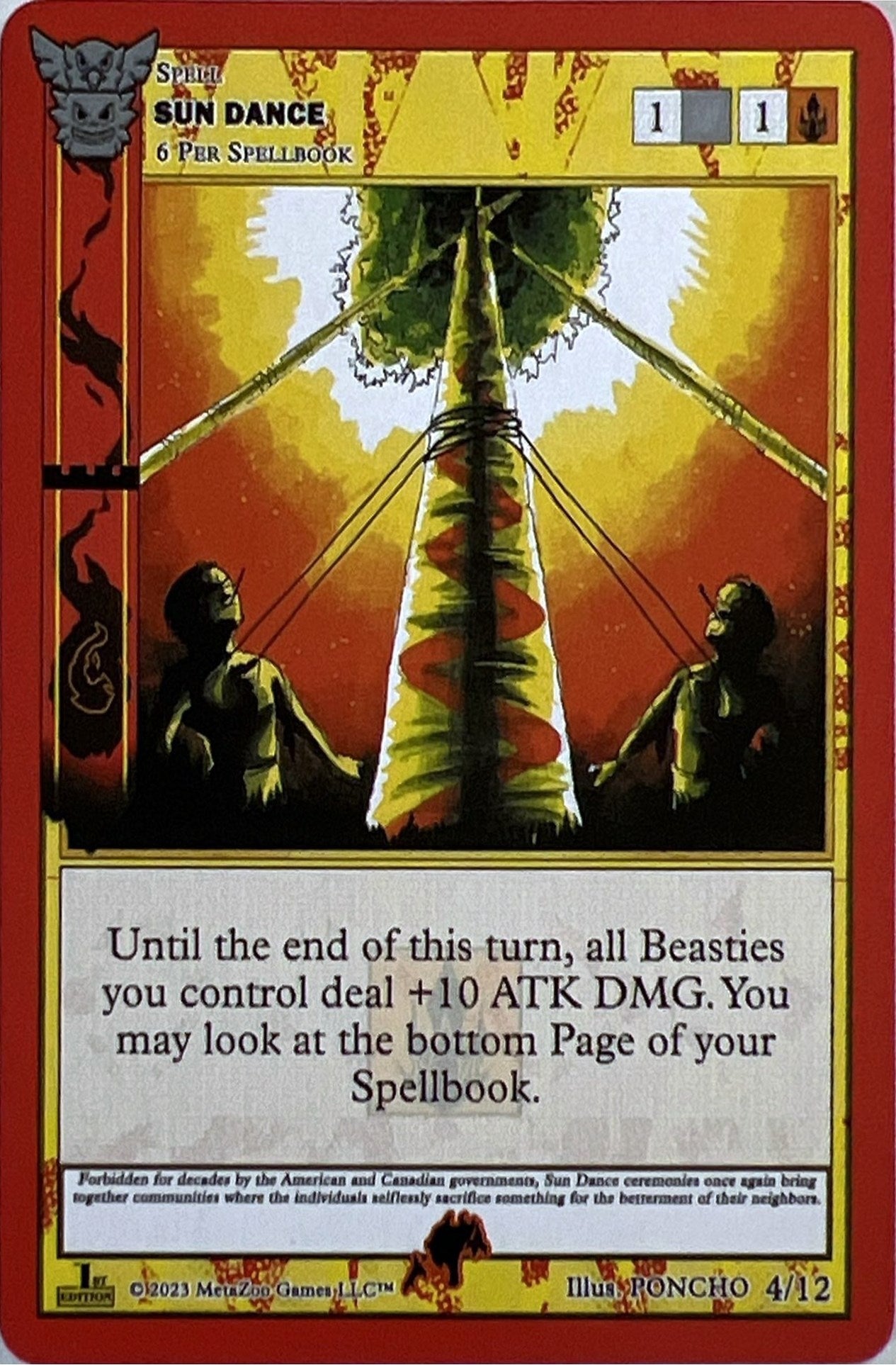 Image for Sun Dance (Native: First Edition Release Event Deck) (4/12) - MetaZoo
