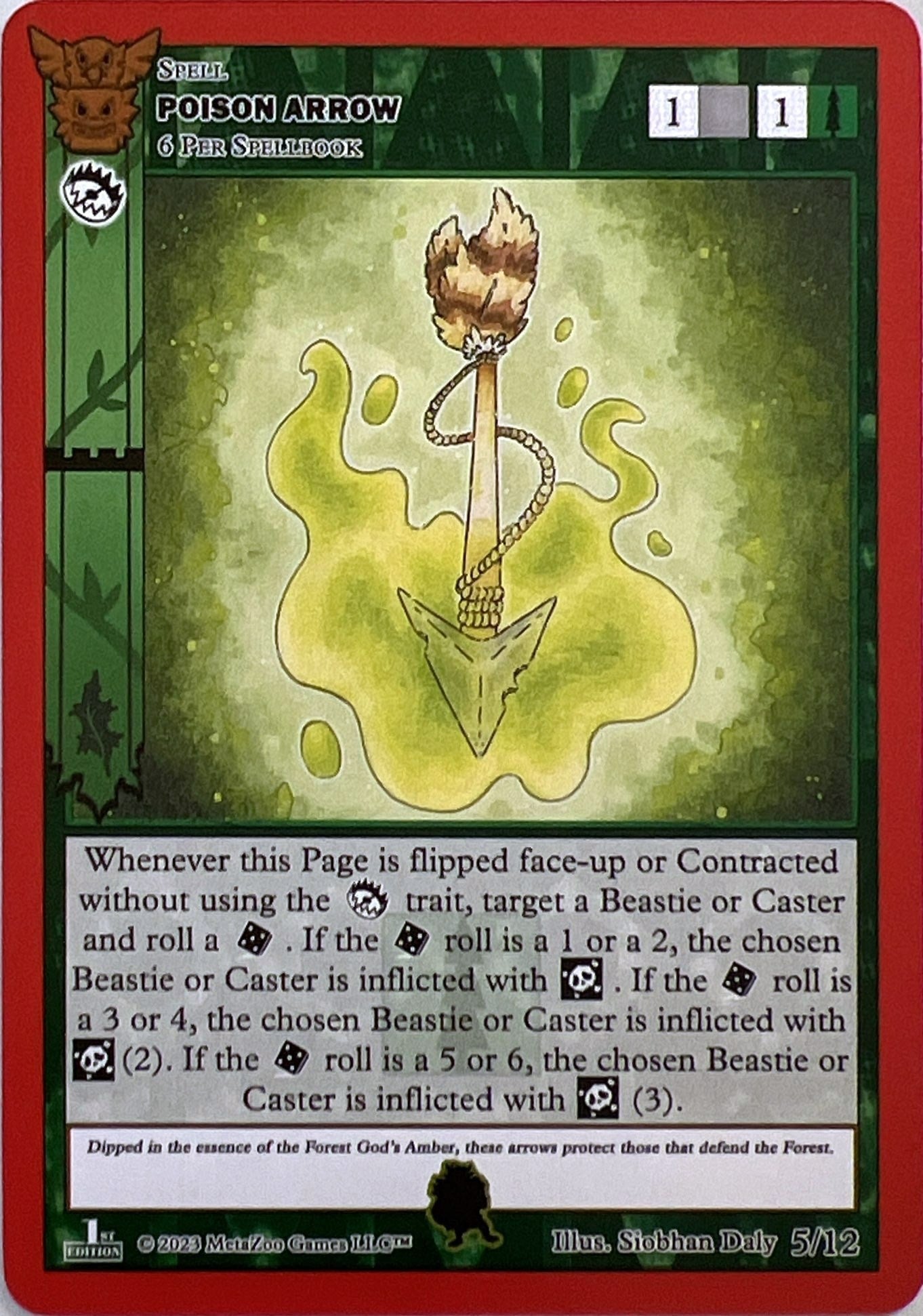 Image for Poison Arrow (Native: First Edition Release Event Deck) (5/12) - MetaZoo