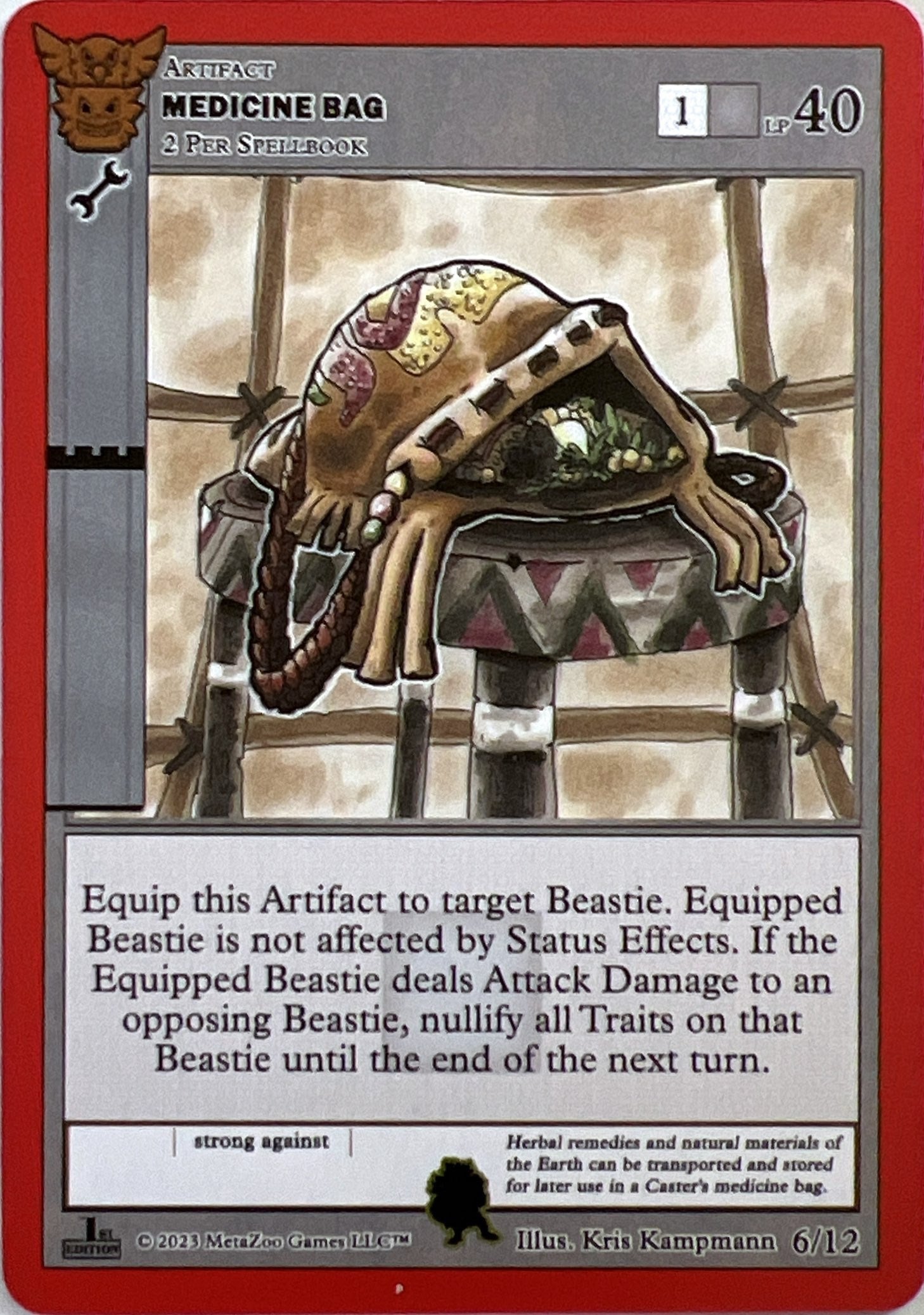 Image for Medicine Bag (Native: First Edition Release Event Deck) (6/12) - MetaZoo