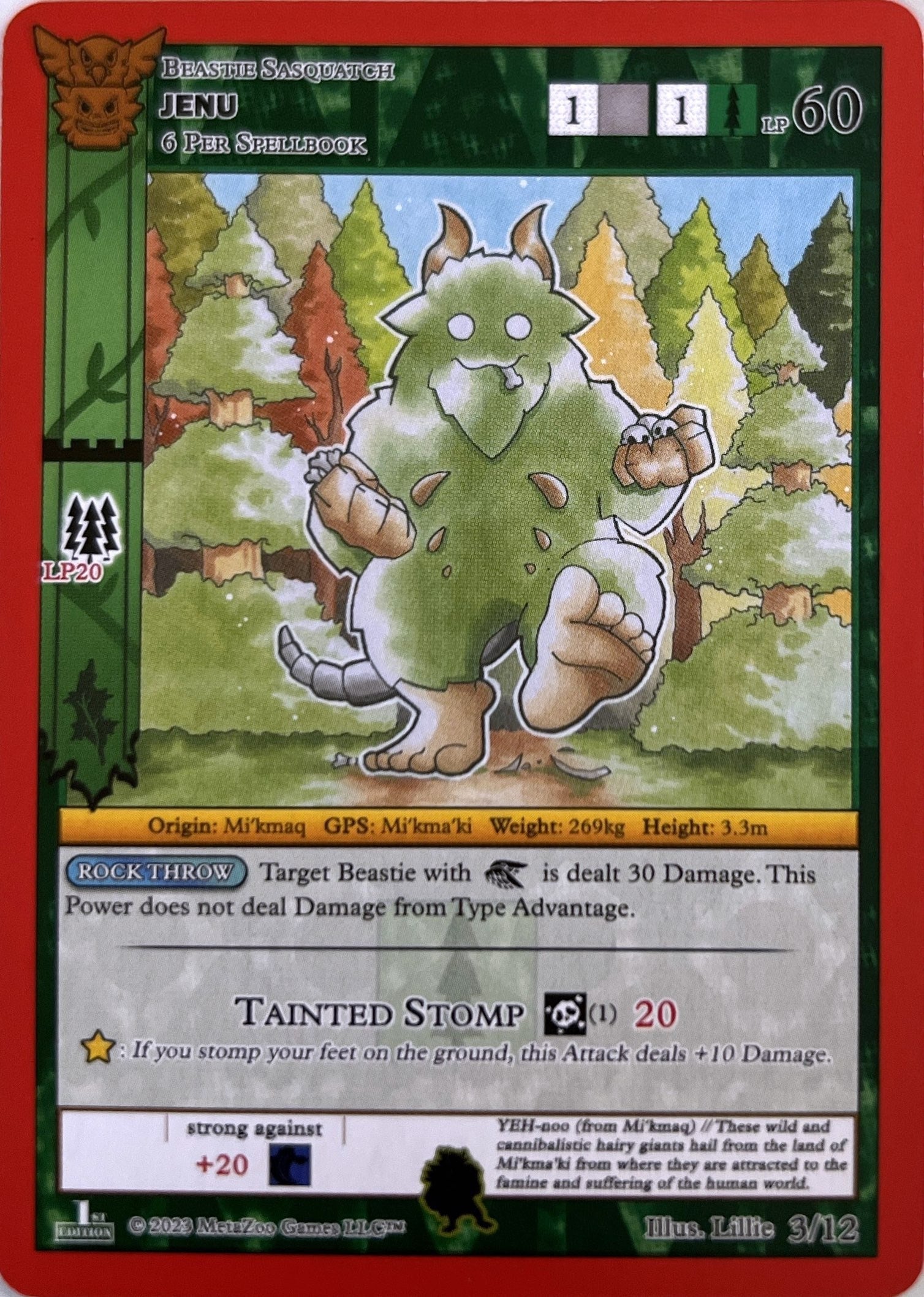 Image for Jenu (Native: First Edition Release Event Deck) (3/12) - MetaZoo