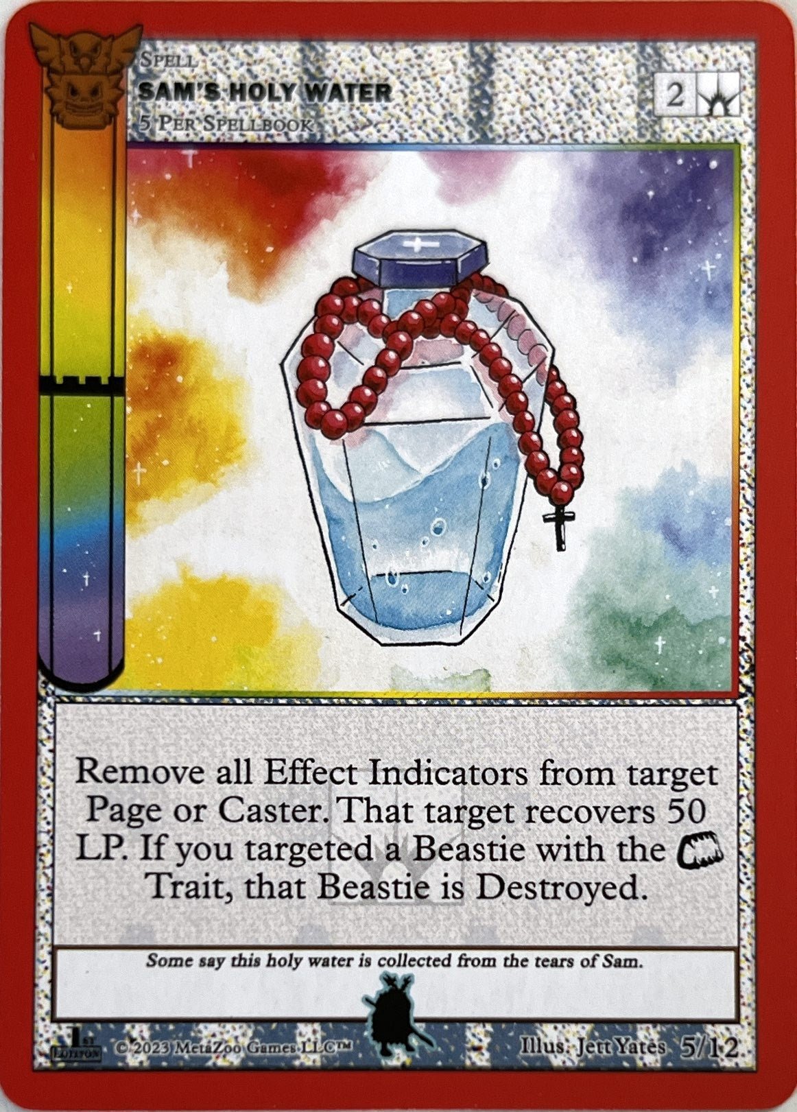 Image for Sam's Holy Water (Native: First Edition Release Event Deck) (5/12) - MetaZoo