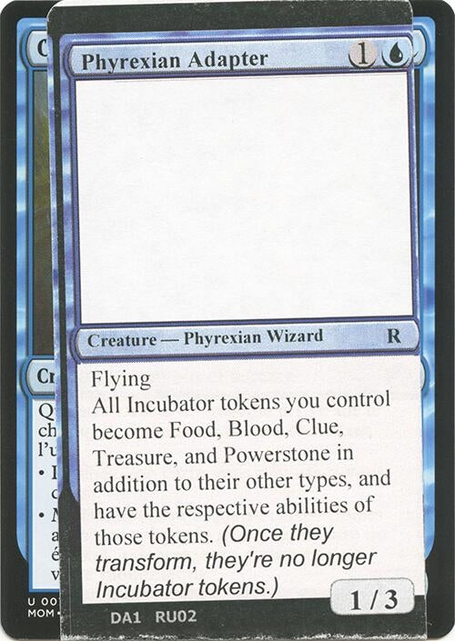 Image for Phyrexian Adapter (Un-Known Event Playtest Cards) - Magic: The Gathering