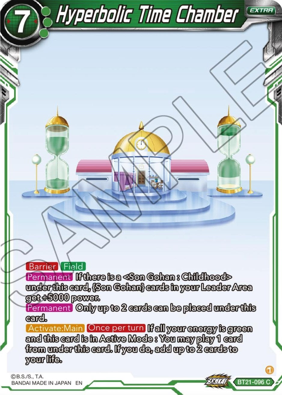 Image for Hyperbolic Time Chamber (Wild Resurgence) (BT21-096) - Dragon Ball Super: Masters