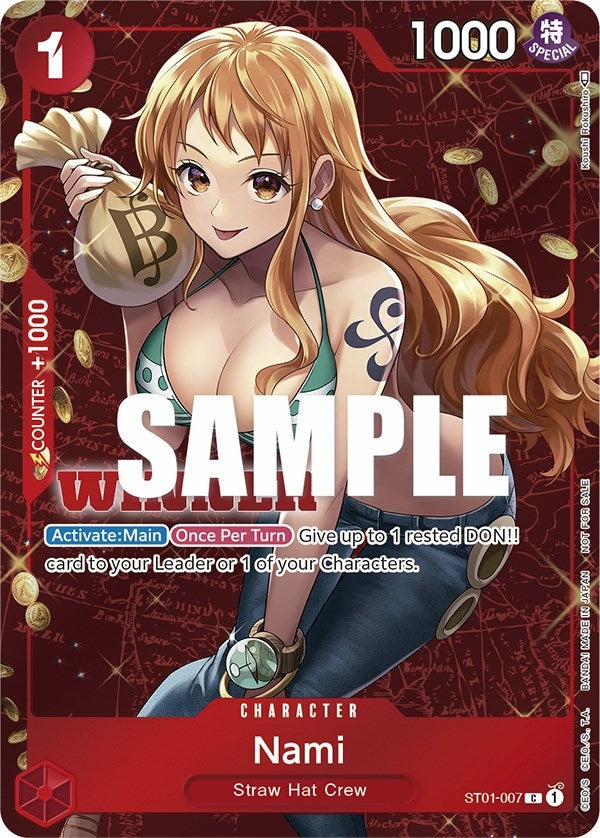Image for Nami (Tournament Pack Vol. 3) [Winner] (One Piece Promotion Cards) (ST01-007) - One Piece Card Game