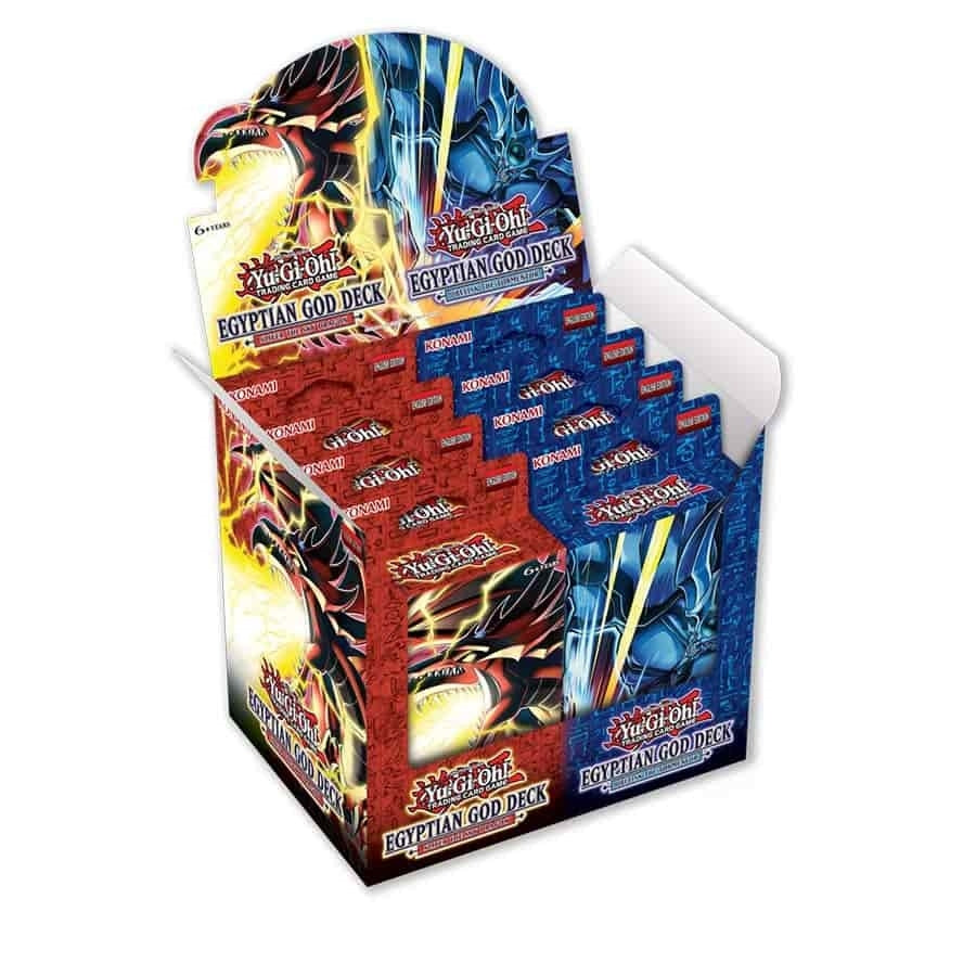 Image for Egyptian God Deck Display - Slifer the Sky Dragon & Obelisk the Tormentor [Unlimited Edition] - YuGiOh