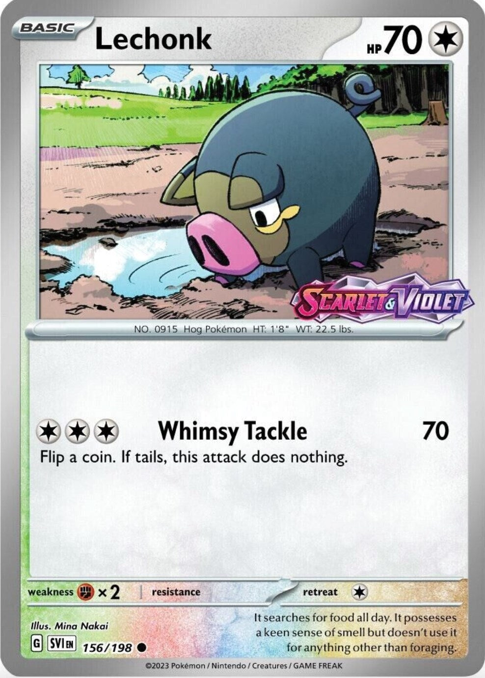 Image for Lechonk - 156/198 (Best Buy Promo) (Miscellaneous Cards & Products) (156/198) - Pokemon