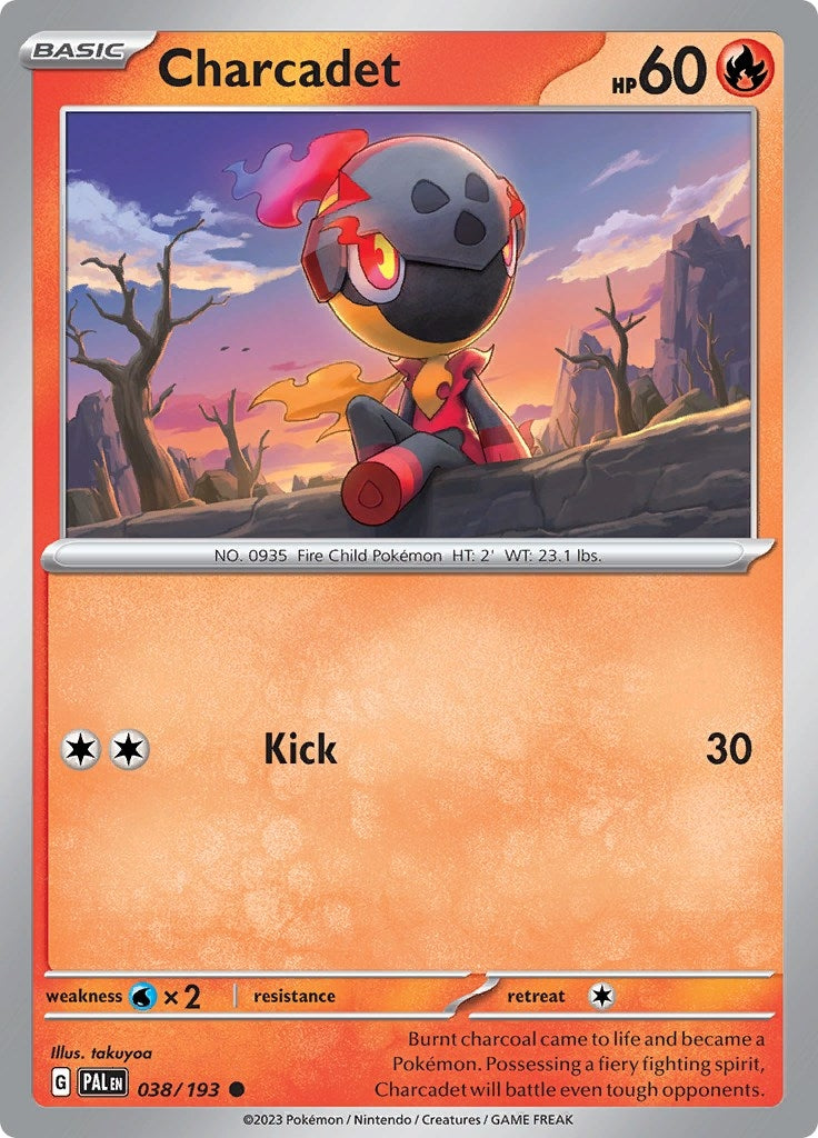 Image for Charcadet (SV02: Paldea Evolved) (038/193) - Pokemon