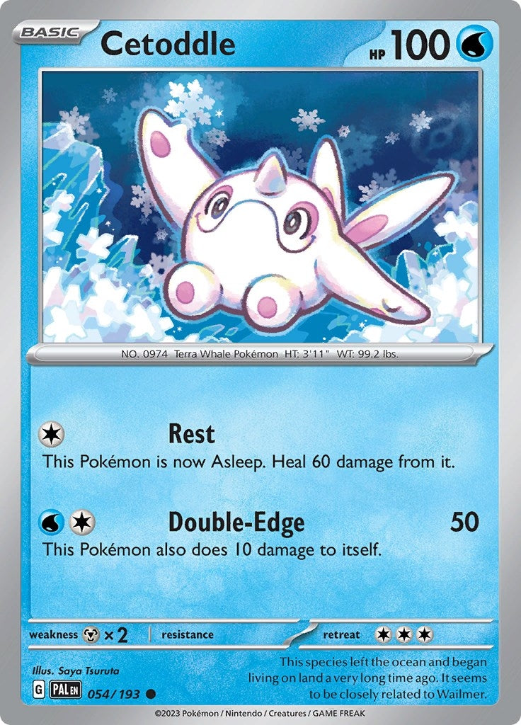 Image for Cetoddle (SV02: Paldea Evolved) (054/193) - Pokemon