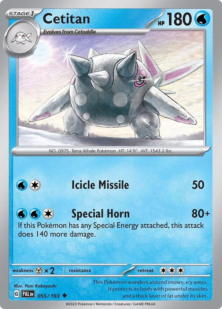 Image for Cetitan (SV02: Paldea Evolved) (055/193) - Pokemon