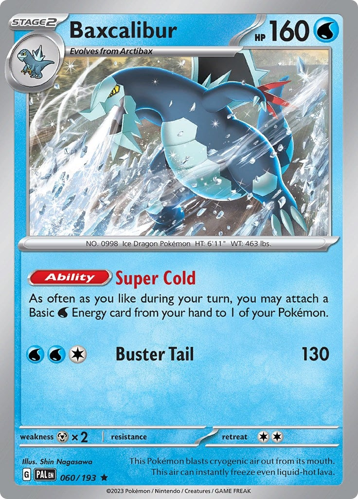 Image for Baxcalibur (SV02: Paldea Evolved) (060/193) - Pokemon