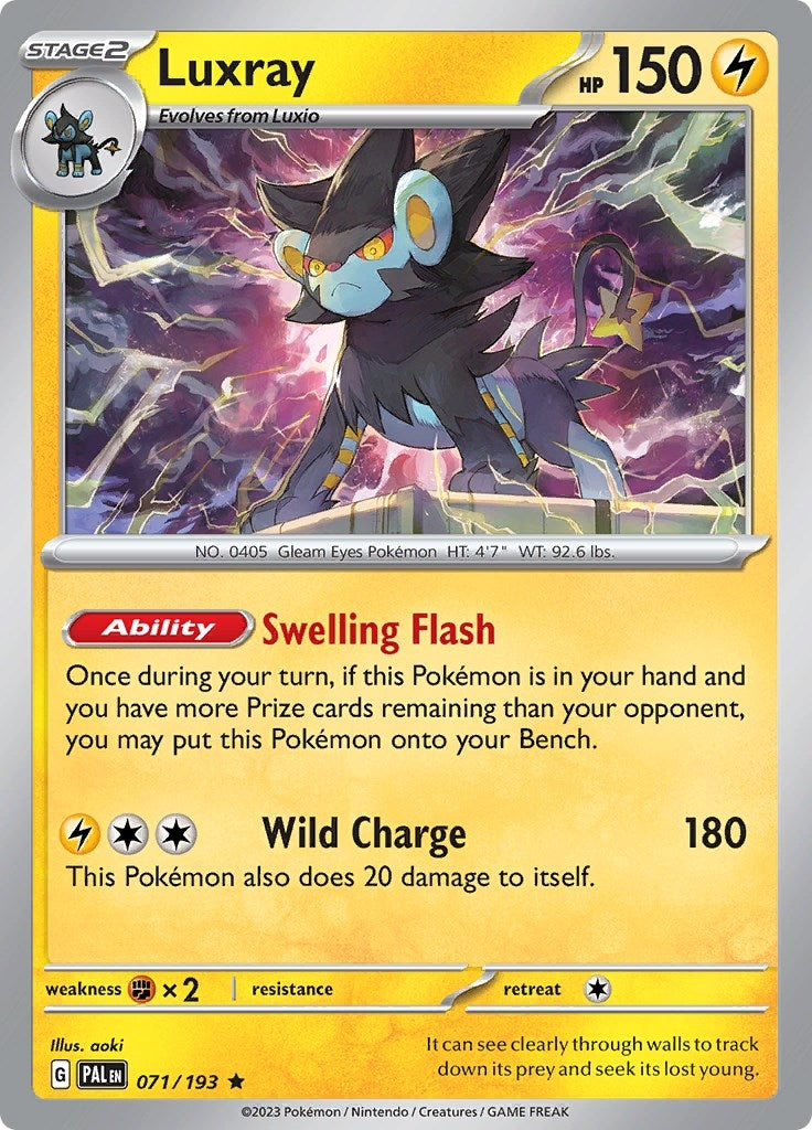 Image for Luxray (SV02: Paldea Evolved) (071/193) - Pokemon