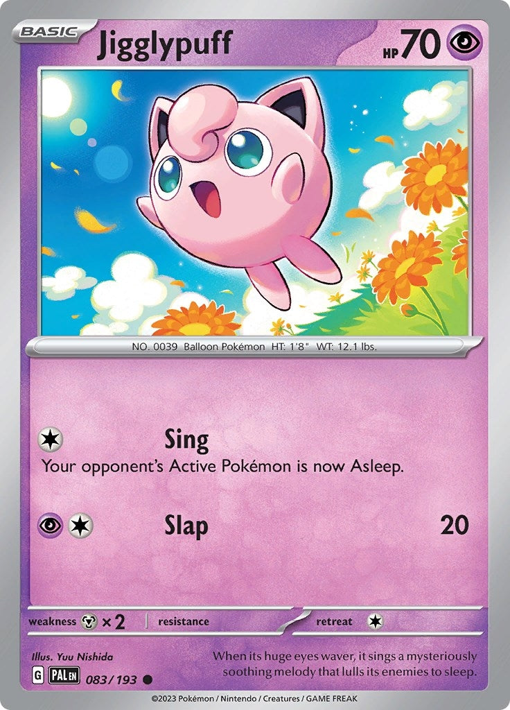 Image for Jigglypuff (SV02: Paldea Evolved) (083/193) - Pokemon