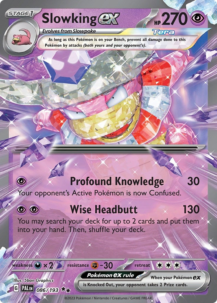 Image for Slowking ex (SV02: Paldea Evolved) (086/193) - Pokemon