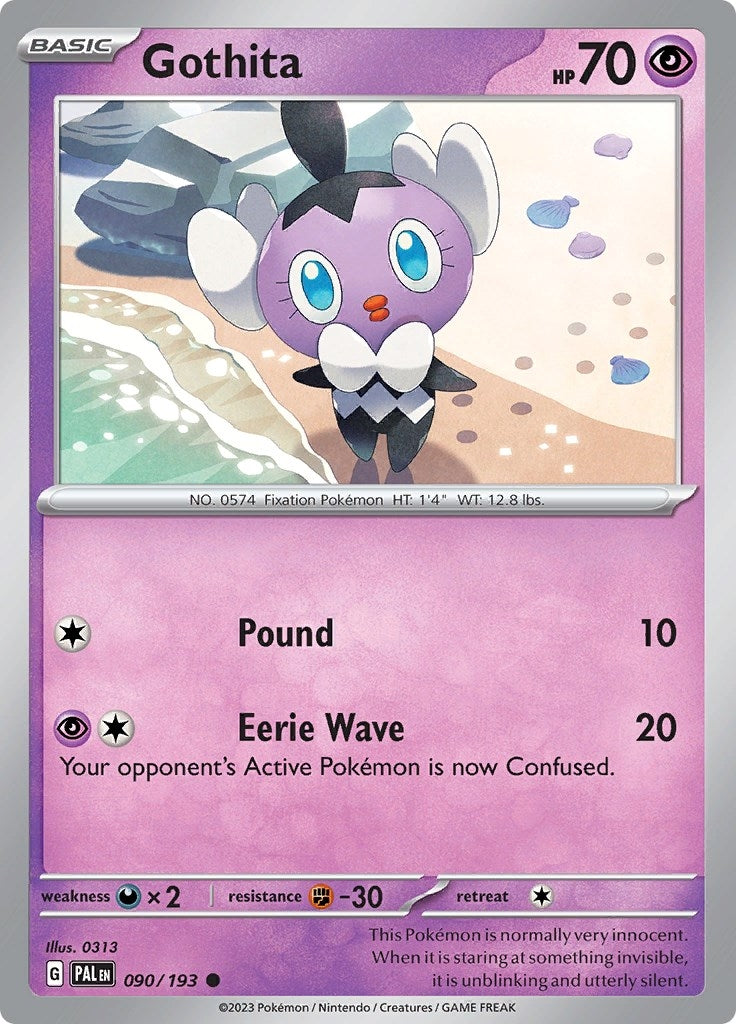 Image for Gothita (SV02: Paldea Evolved) (090/193) - Pokemon