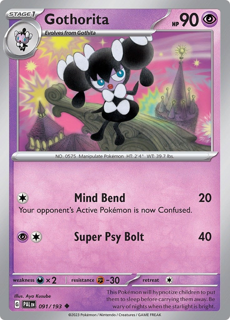 Image for Gothorita (SV02: Paldea Evolved) (091/193) - Pokemon