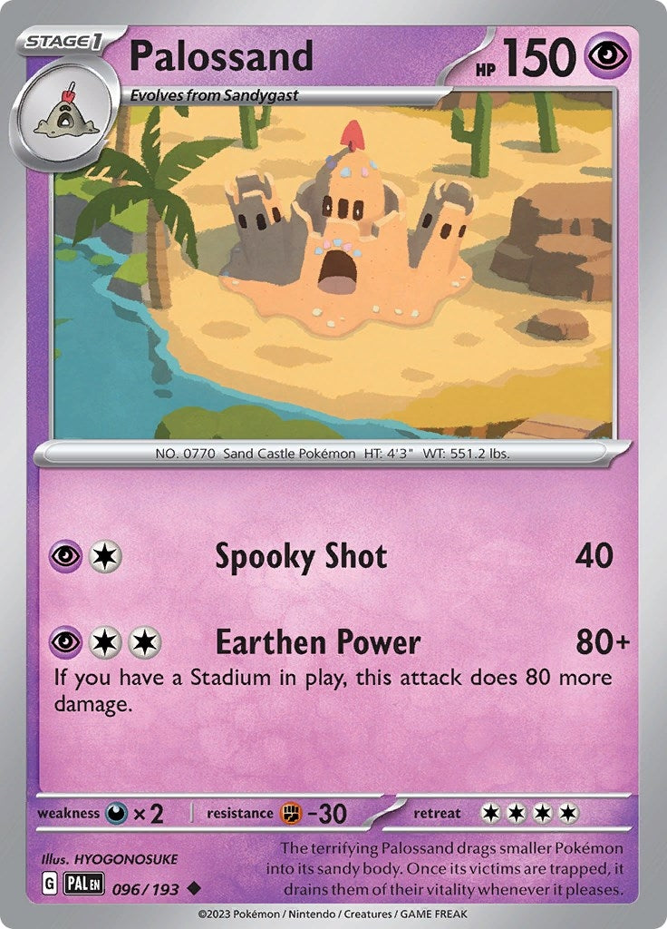 Image for Palossand (SV02: Paldea Evolved) (096/193) - Pokemon