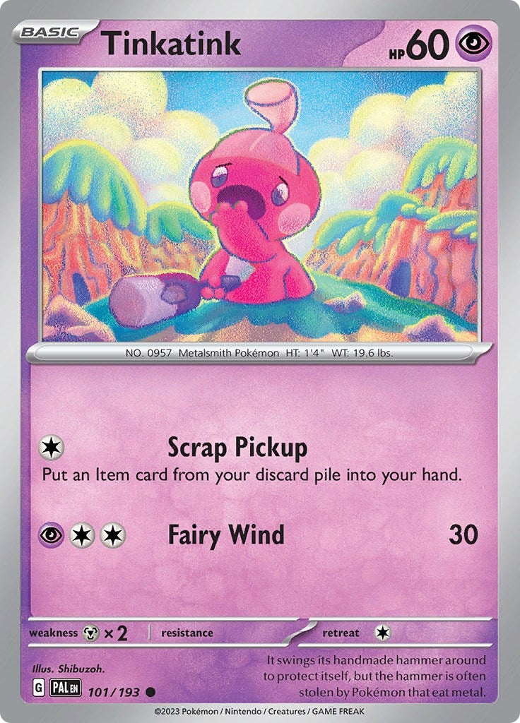 Image for Tinkatink (SV02: Paldea Evolved) (101/193) - Pokemon