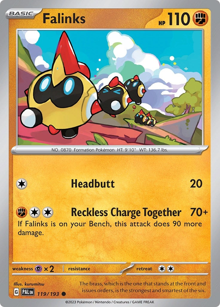 Image for Falinks (SV02: Paldea Evolved) (119/193) - Pokemon