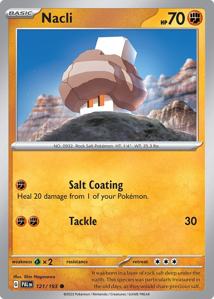 Image for Nacli (SV02: Paldea Evolved) (121/193) - Pokemon