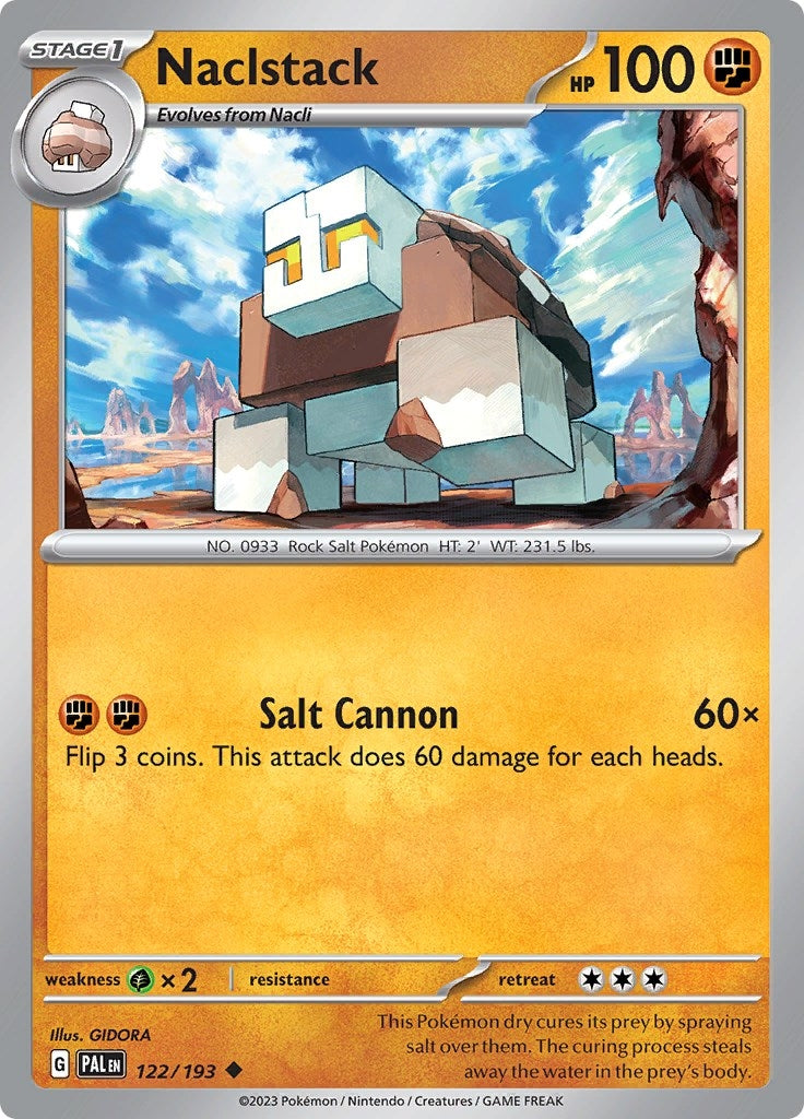 Image for Naclstack (SV02: Paldea Evolved) (122/193) - Pokemon