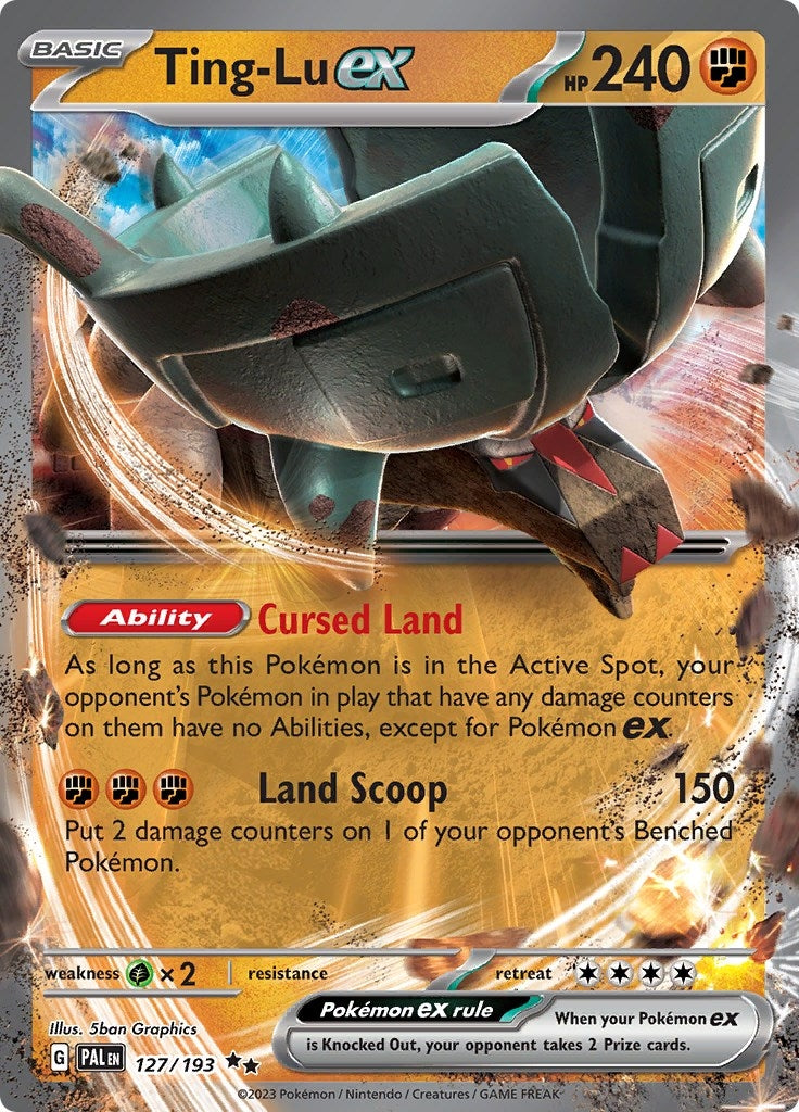 Image for Ting-Lu ex (SV02: Paldea Evolved) (127/193) - Pokemon