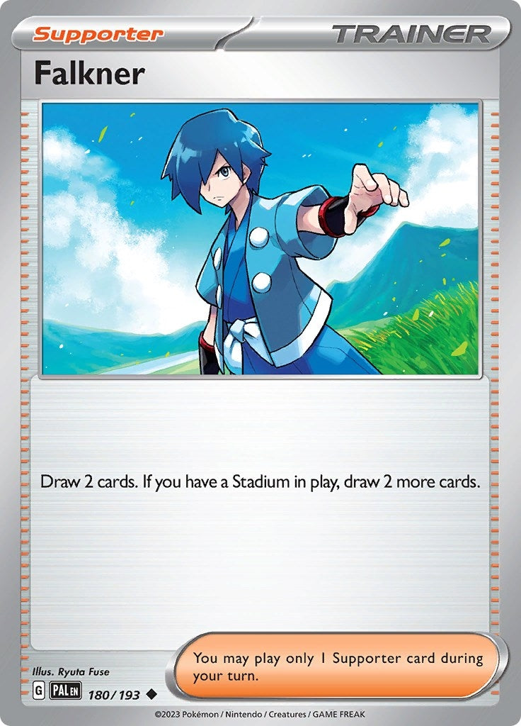 Image for Falkner (SV02: Paldea Evolved) (180/193) - Pokemon