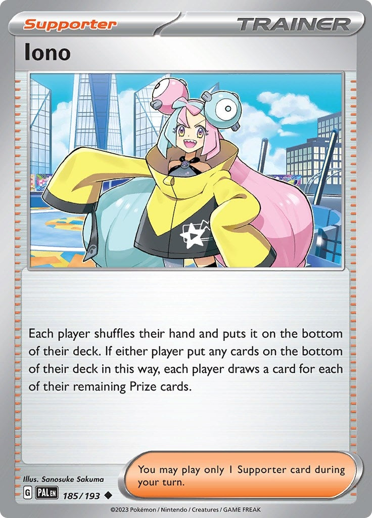 Image for Iono (SV02: Paldea Evolved) (185/193) - Pokemon