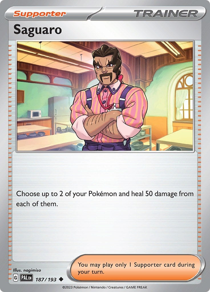 Image for Saguaro (SV02: Paldea Evolved) (187/193) - Pokemon