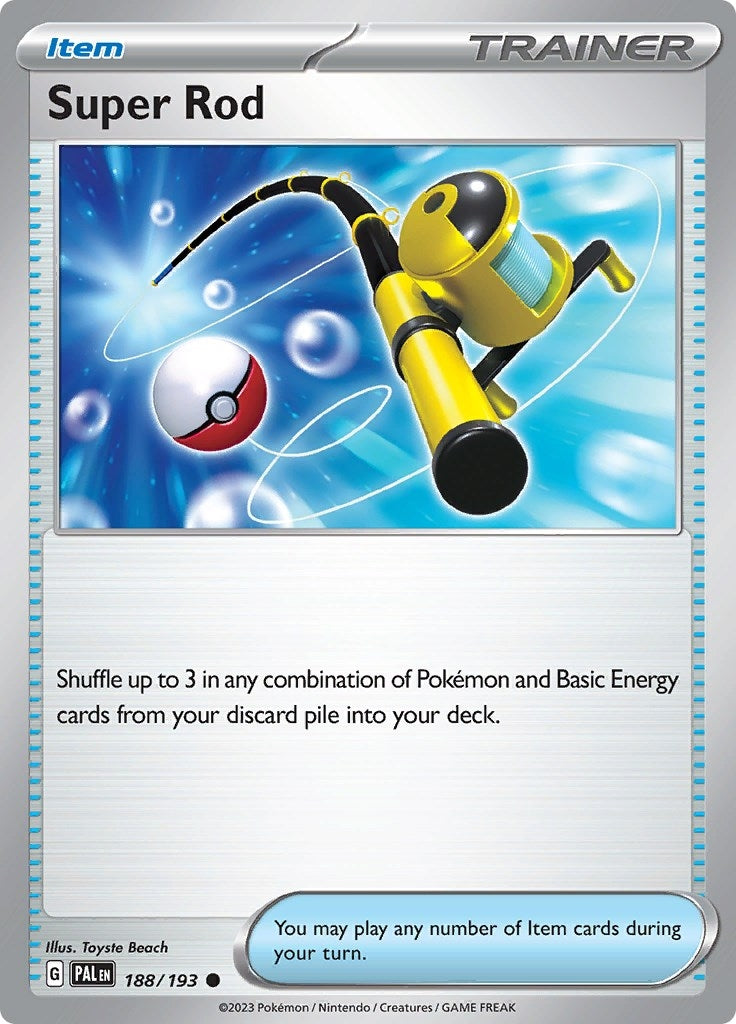 Image for Super Rod (SV02: Paldea Evolved) (188/193) - Pokemon