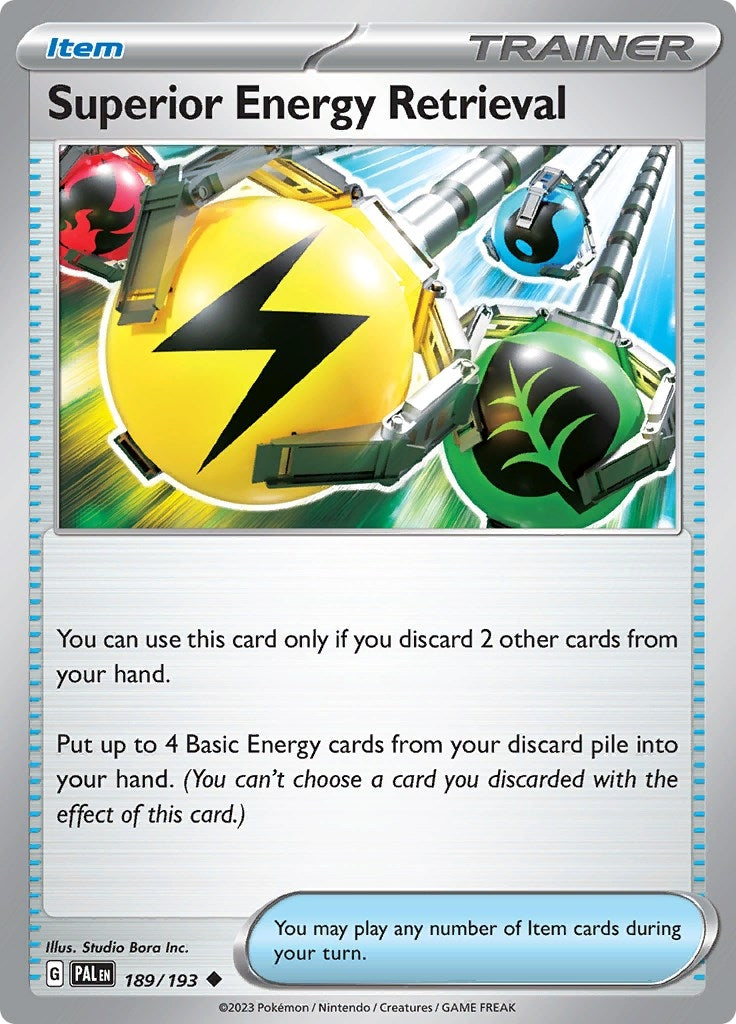 Image for Superior Energy Retrieval (SV02: Paldea Evolved) (189/193) - Pokemon