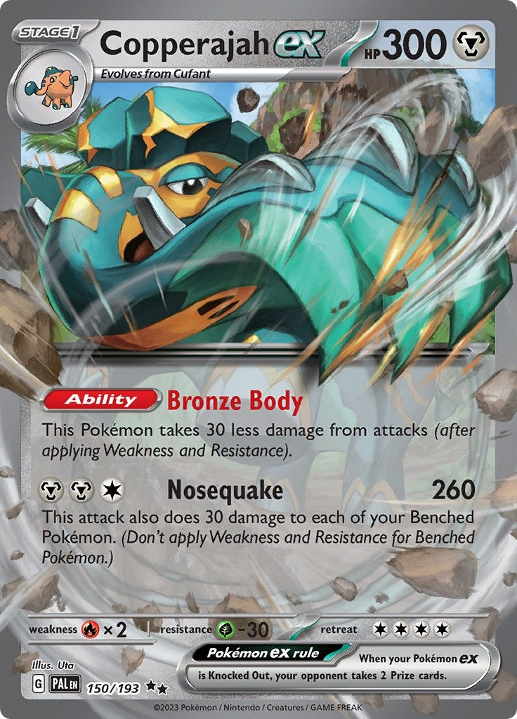 Image for Copperajah ex (SV02: Paldea Evolved) (150/193) - Pokemon